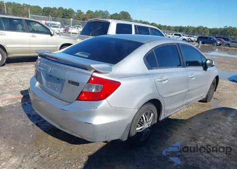 2012 Honda Civic Lx z USA, uszkodzony, nr VIN 19XFB2F50CE070922